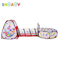 Piscina de Bolinha Infantil 3 em 1 - Play Tent Imbaby